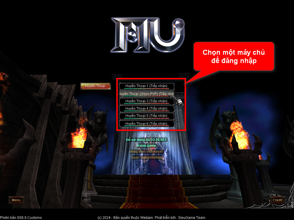 Chức năng chính của Game MU Hủy Diệt